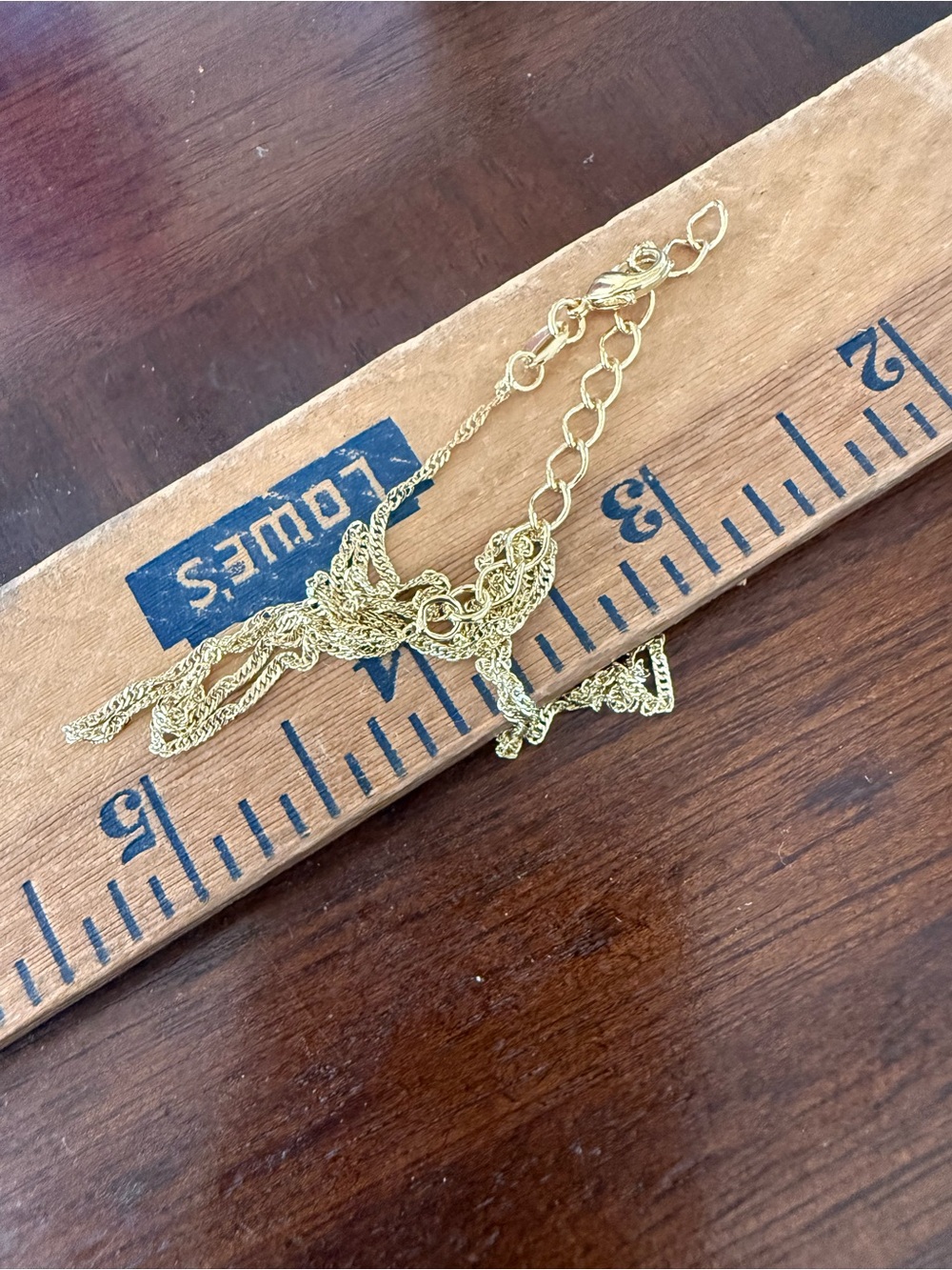 NWOT 18KG Chain Necklace